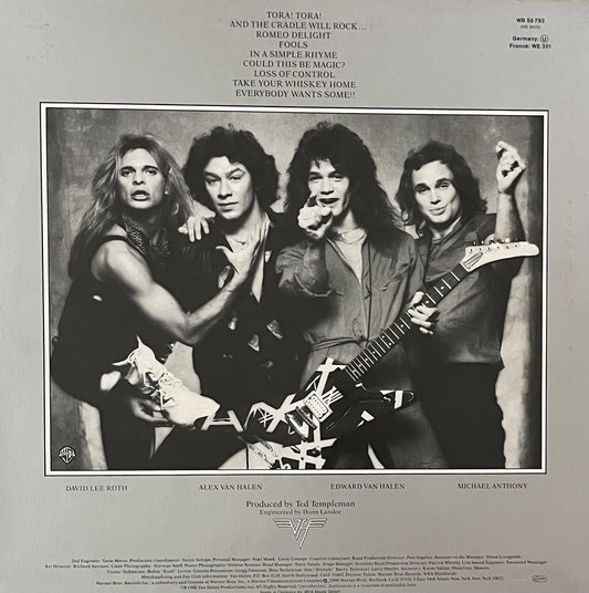 Van Halen – Women And Children First | Orig. NET 1980