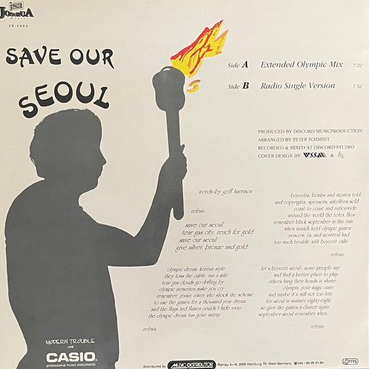 Modern Trouble – S.O.S. - Save Our Seoul | Orig. GER 1988