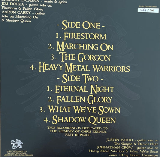 Ironflame – Lightning Strikes The Crown | Orig EU 2018 | Limited to 300 | Inkl. signed Photocard