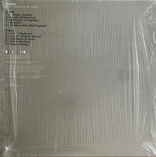 Caribou – Start Breaking My Heart | Reissue RSD 2013 UK | Limited Sky Blue Vinyl