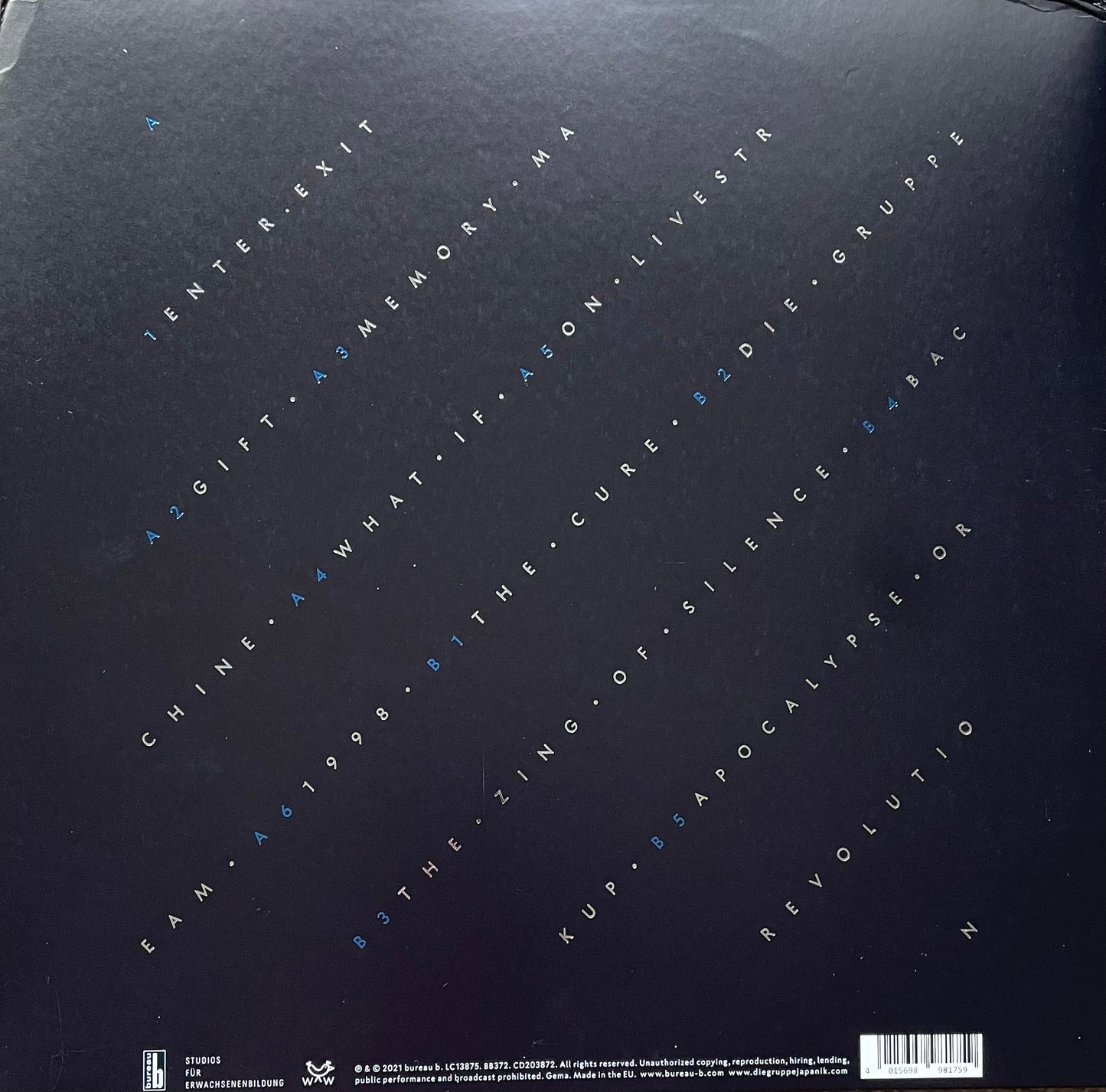 Ja, Panik – Die Gruppe | Orig. GER 2021 | Limited White Vinyl
