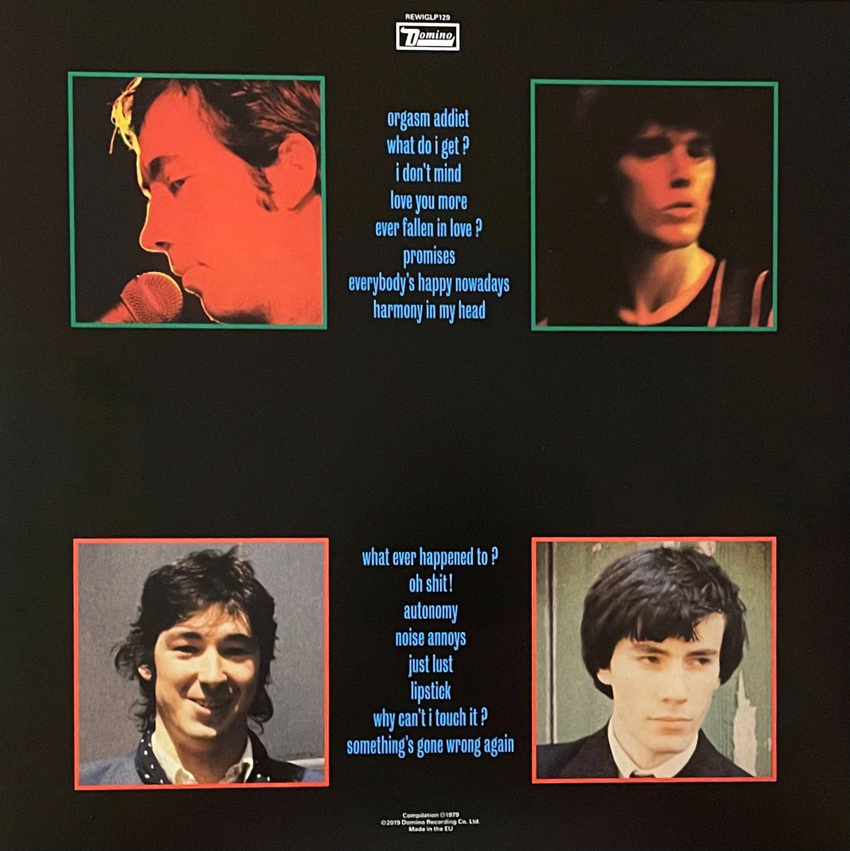 Buzzcocks – Singles Going Steady | Repress US&EU 2024 | Limited 1250/2000 | Orange Translucent Vinyl
