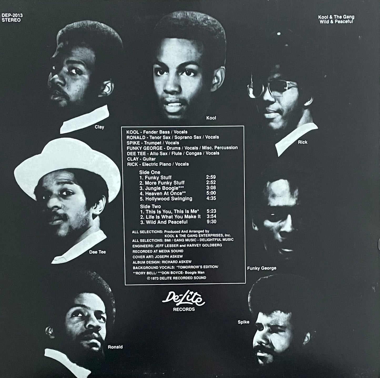Kool & The Gang – Wild And Peaceful | Reissue US 1998