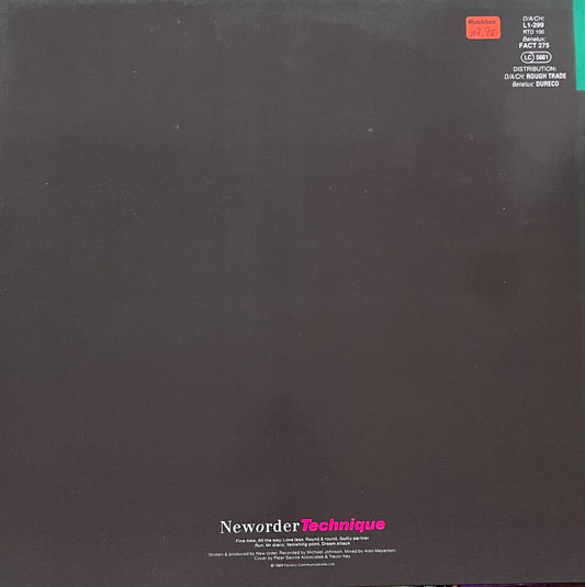 Neworder – Technique | Orig. GER. SWI. AUS. 1989