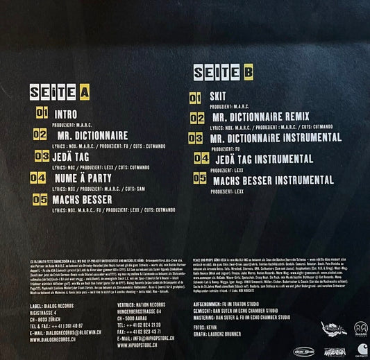 NOX – Mr. Dictionnaire | Orig. SWI 2001