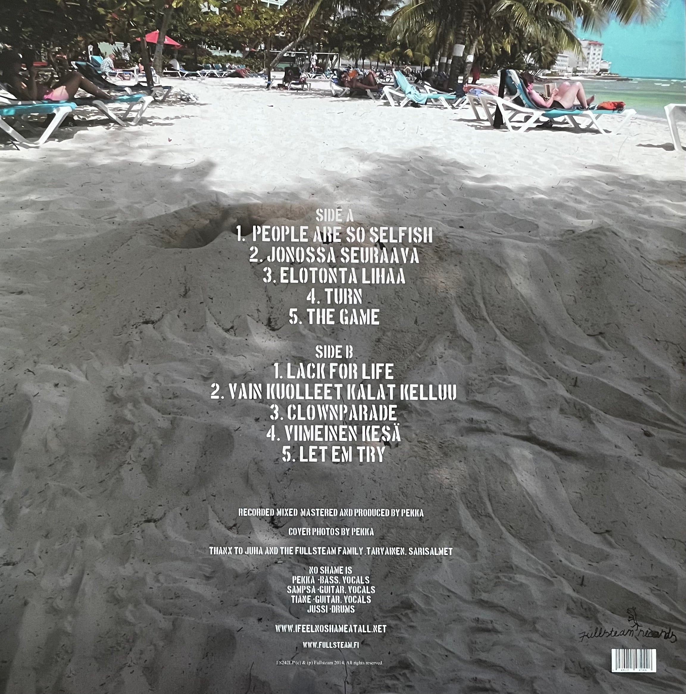 No Shame – The Last Drop | Orig. FIN 2014