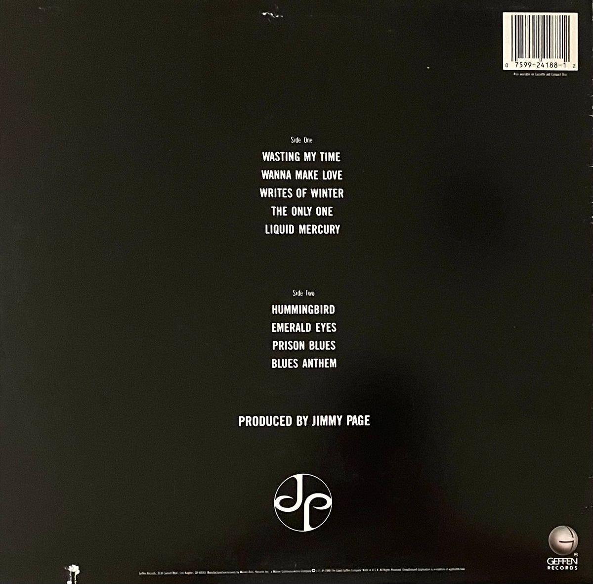 Jimmy Page – Outrider | Orig US 1988