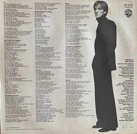Marius Müller-Westernhagen – Bittersüß | Reissue GER | Unknown Year