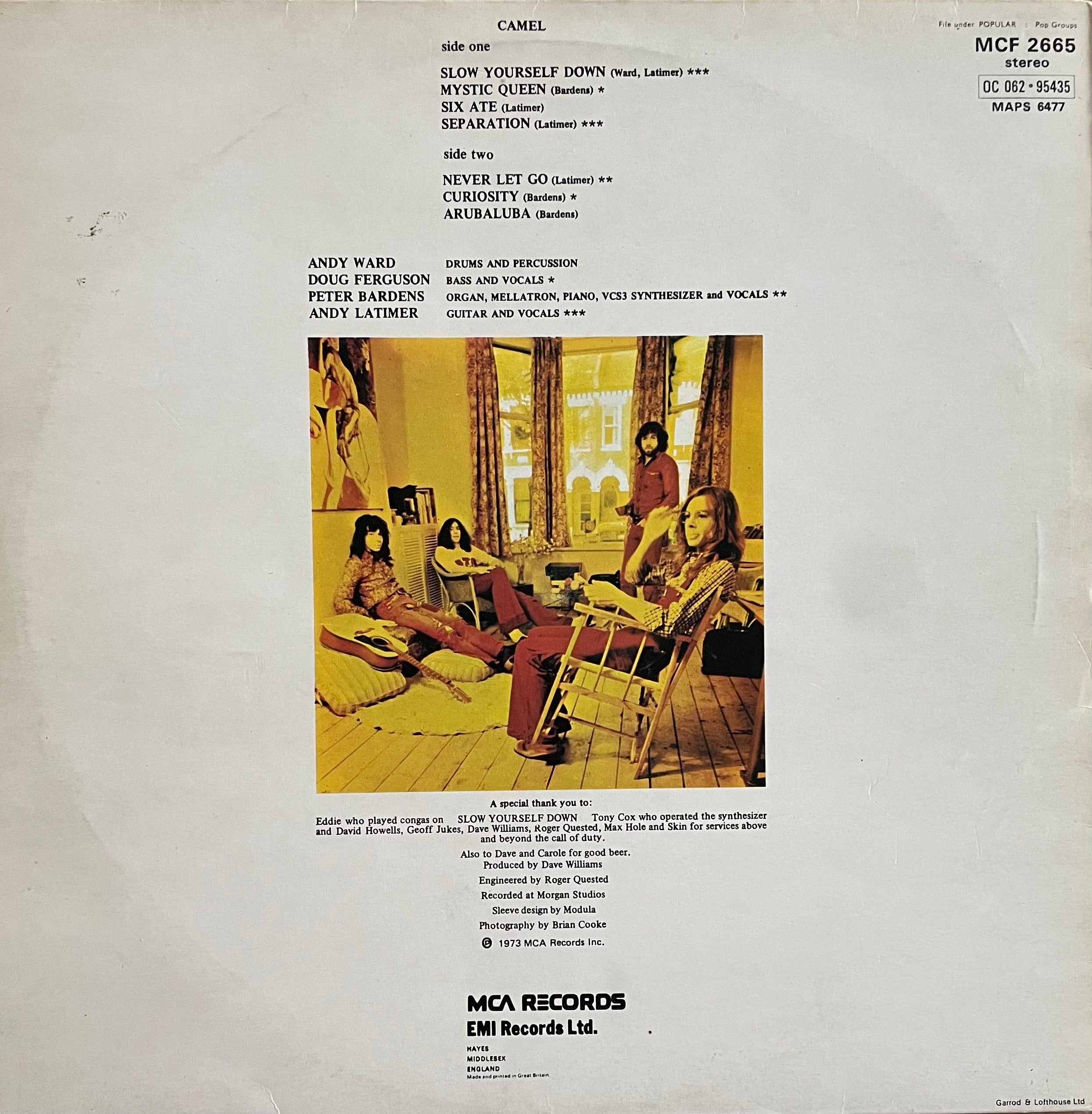 Camel – Camel | Reissue UK 1974