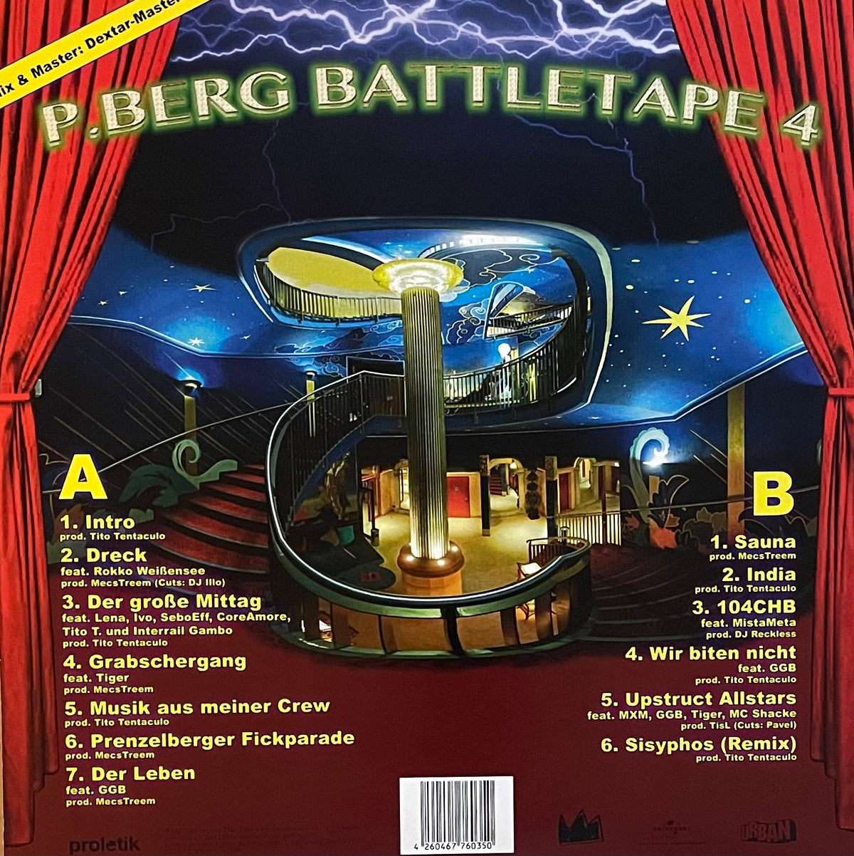MC Bomber – P.Berg Battletape 4 | Orig. GER 2016 | Limited to 1.000