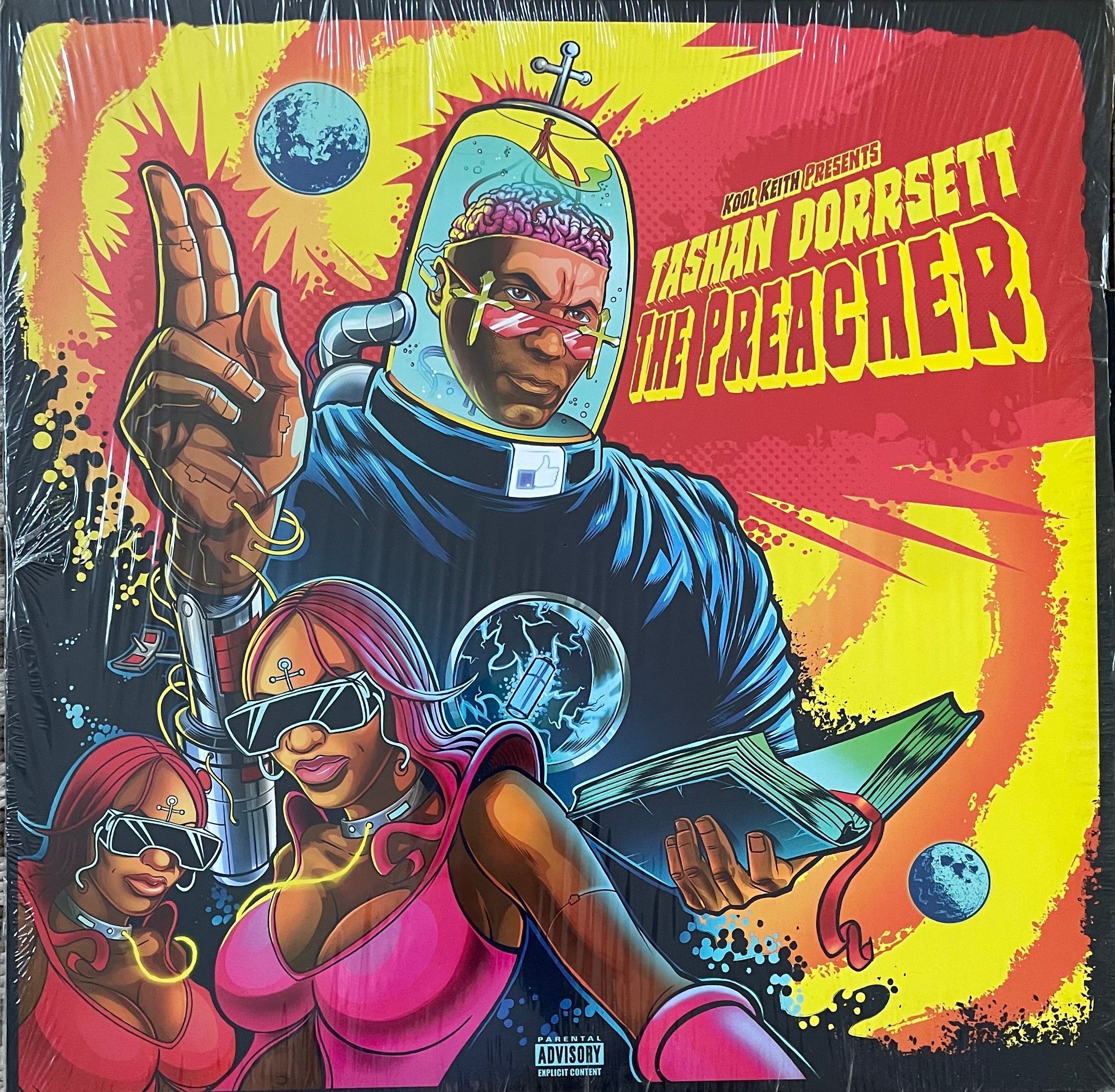 Kool Keith Presents Tashan Dorrsett – The Preacher | Orig. US 2016 | Red Translucent Vinyl