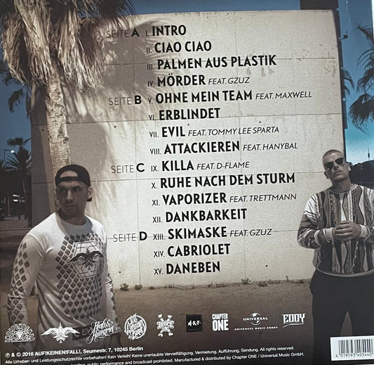 Bonez MC & RAF Camora – Palmen Aus Plastik | Orig. GER 2016 | Limited