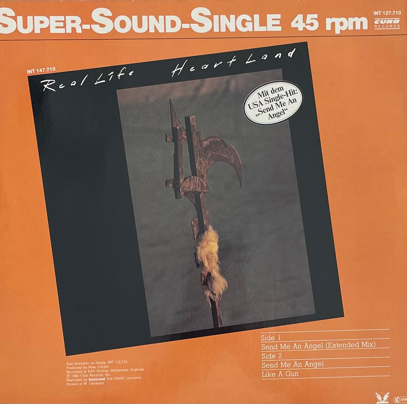 Real Life – Send Me An Angel (Extended Mix) | Orig. GER 1984 | Multicolored Marbled Vinyl