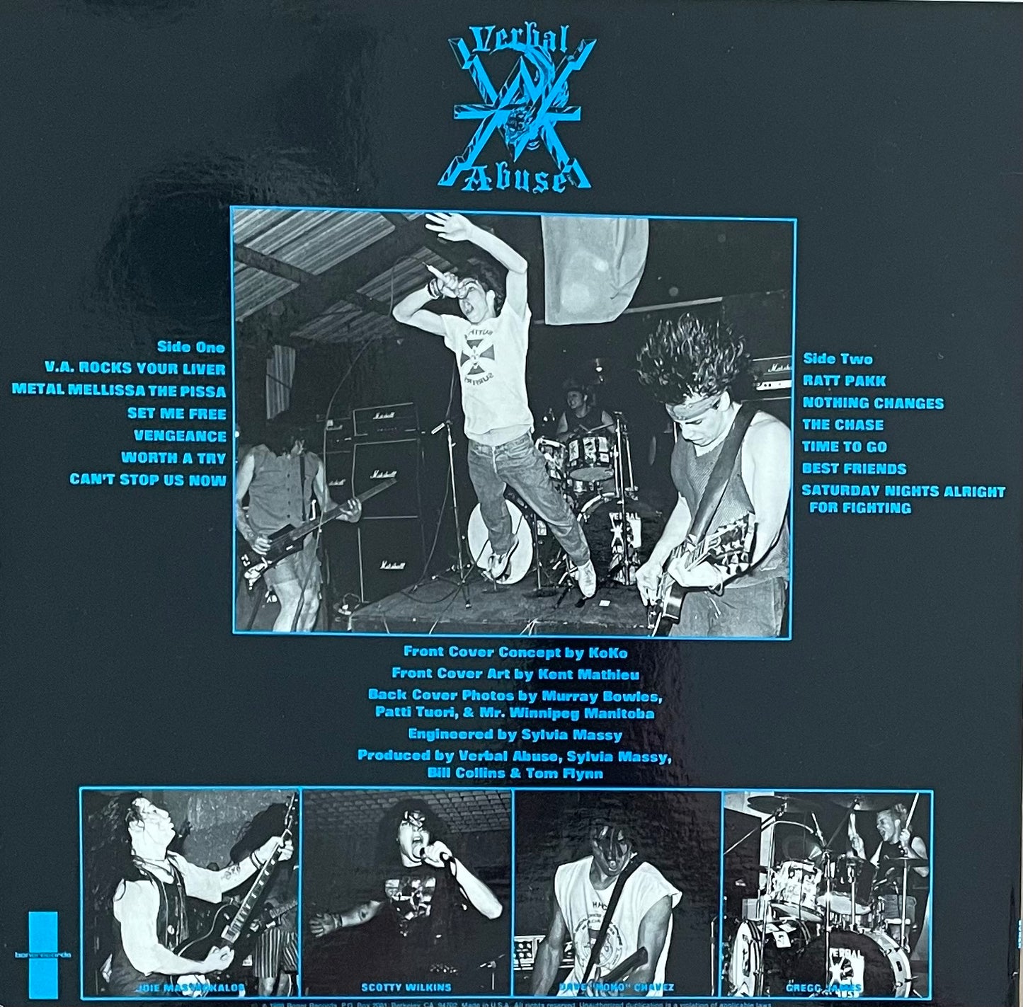 Verbal Abuse – Rocks Your Liver | Orig. US 1986