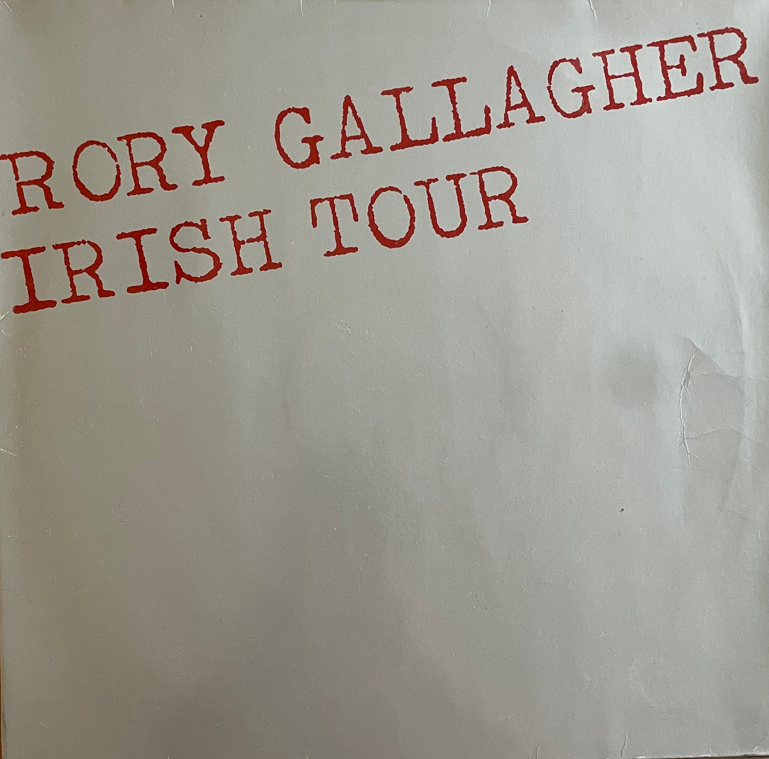 Rory Gallagher – Irish Tour | Repress GER 1989