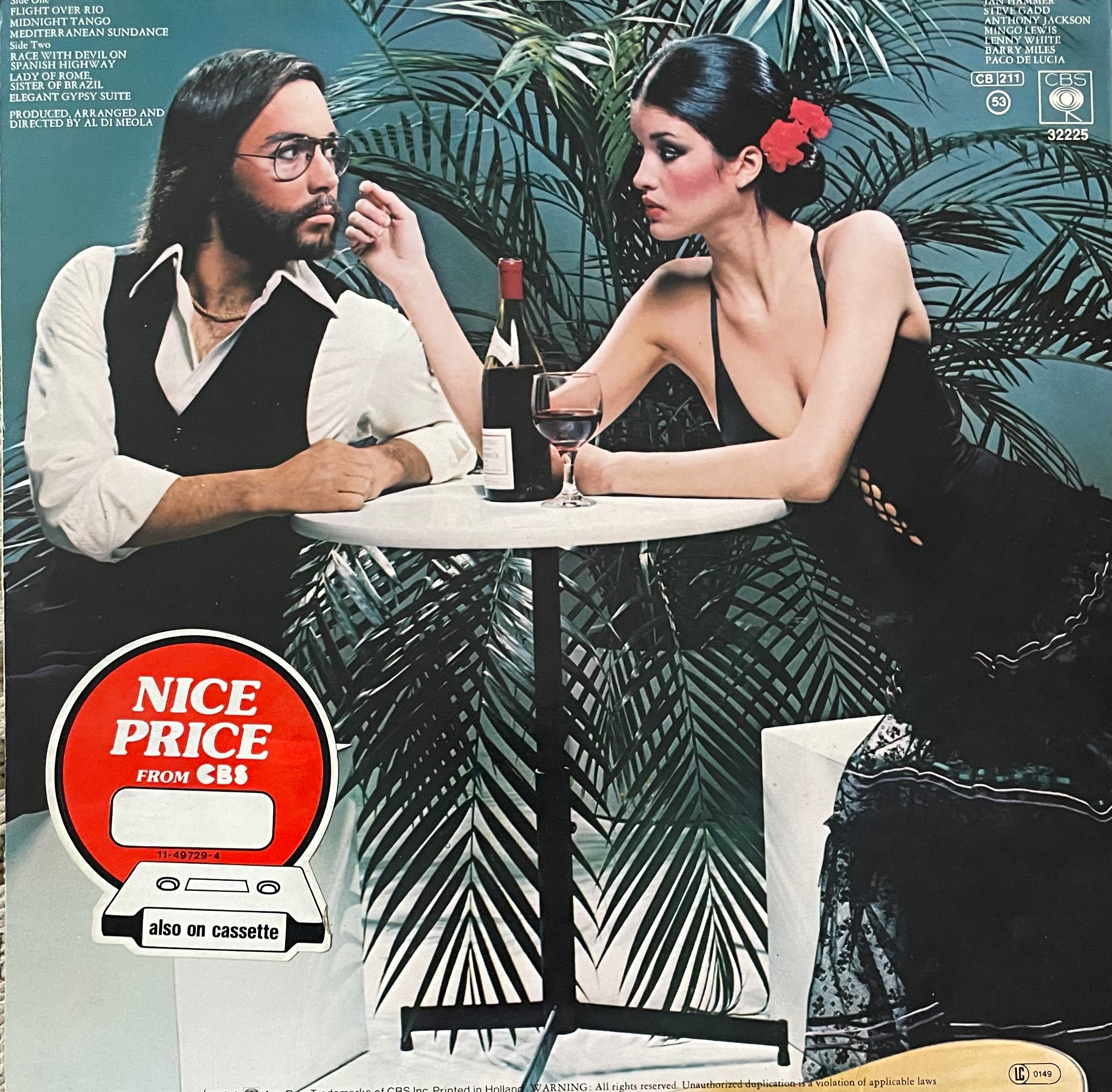 Al Di Meola – Elegant Gypsy | Reissue EU | Unknown Year