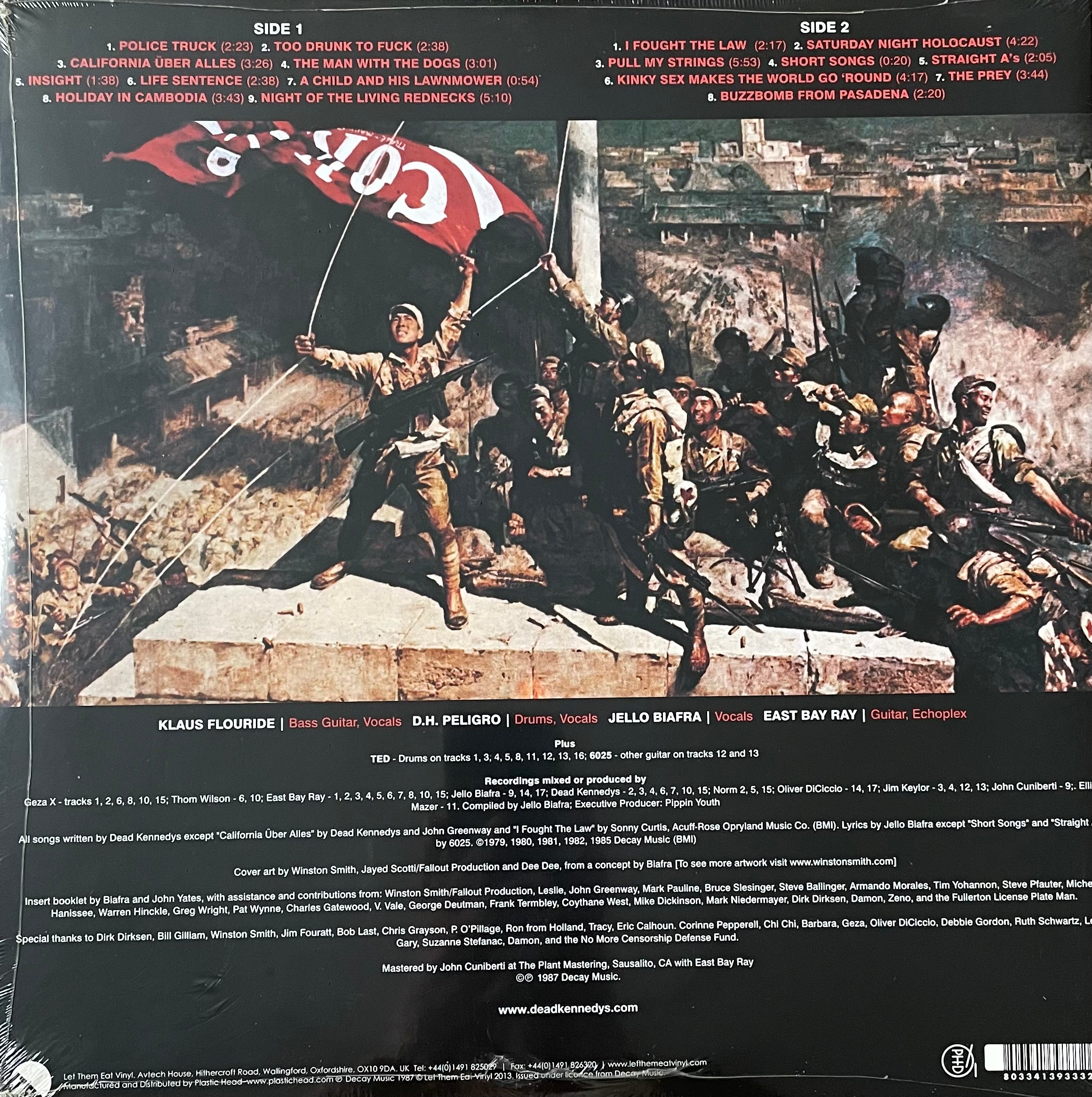Dead Kennedys – Give Me Convenience Or Give Me Death | Reissue UK&EU 2013