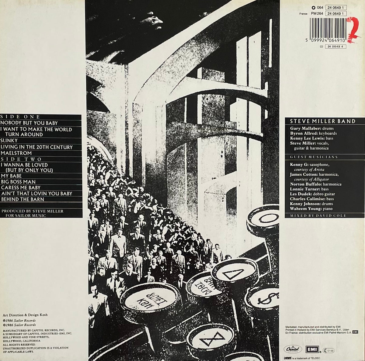 Steve Miller Band – Living In The 20th Century | Orig. EU 1986