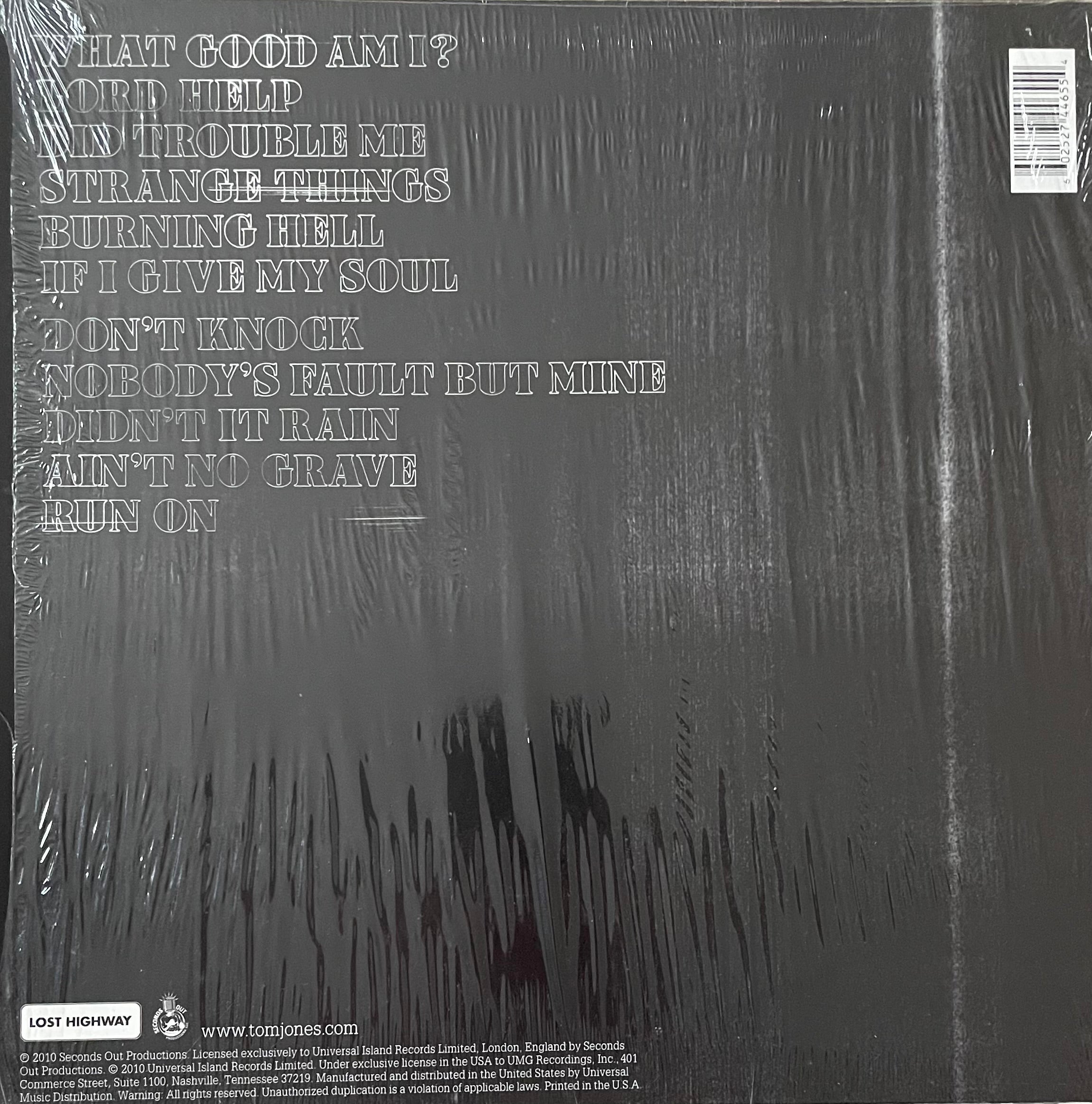 Tom Jones – Praise & Blame | Orig. US 2010
