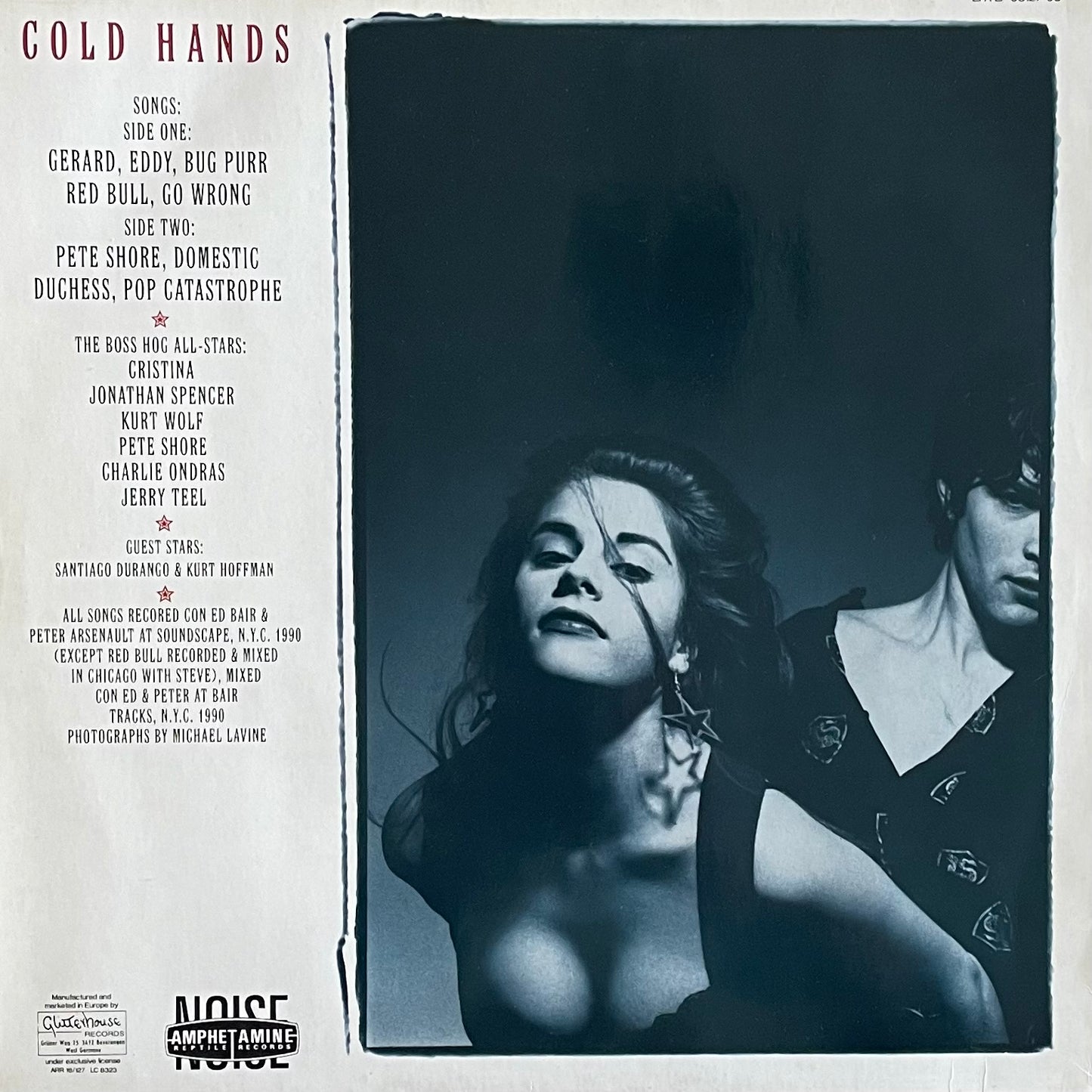 Boss Hog – Cold Hands | Orig. EU 1990