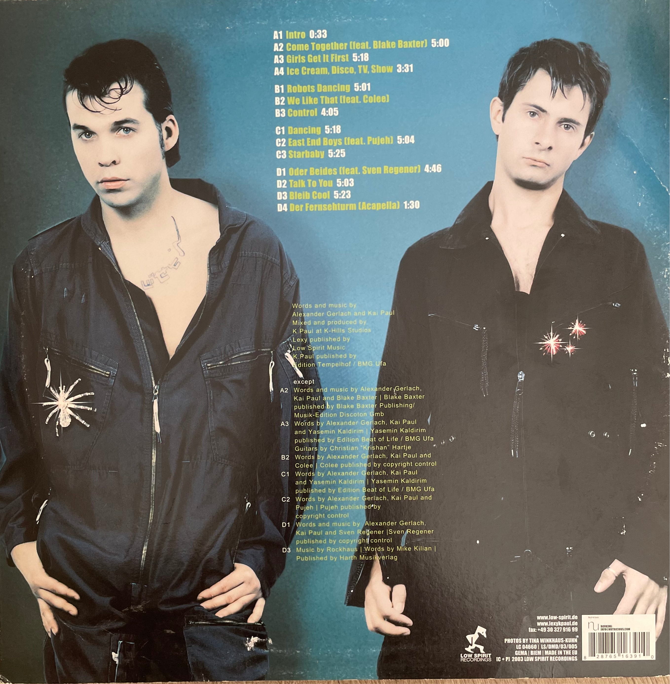 Lexy & K-Paul – East End Boys | Orig. GER 2003