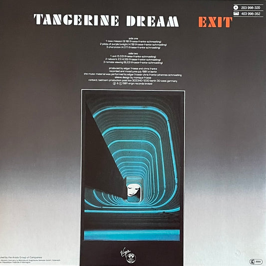Tangerine Dream – Exit | Orig. GER 1981