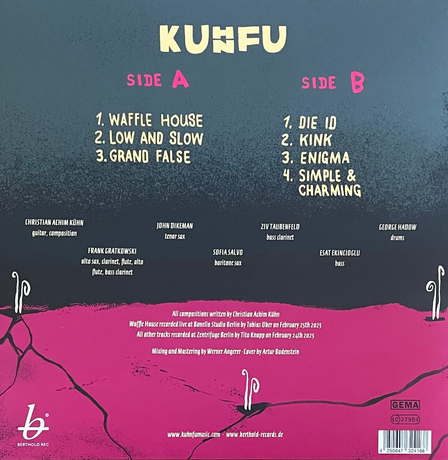 Kuhn Fu – Katastrofik Kink Machine | Orig. GER 2024 | Signed by Christian Achim Kühn!