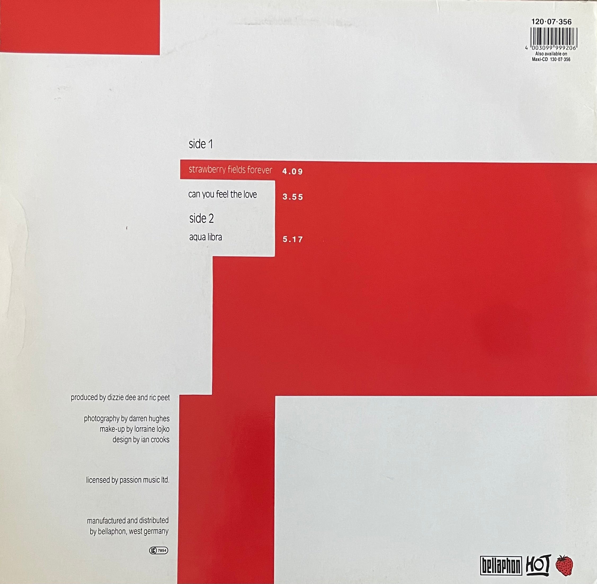 Candy Flip – Strawberry Fields Forever | Orig. GER 1980