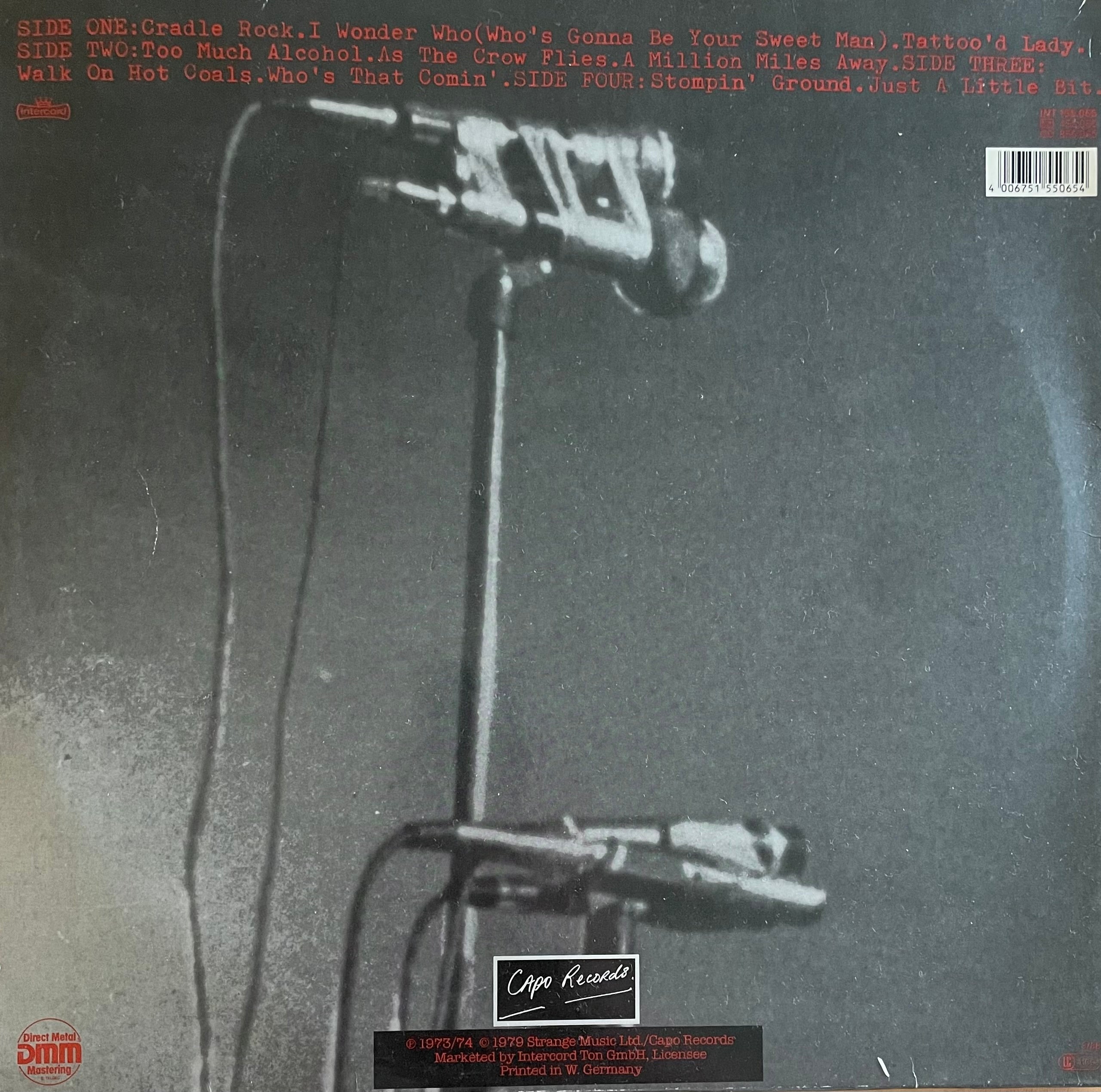 Rory Gallagher – Irish Tour | Repress GER 1989