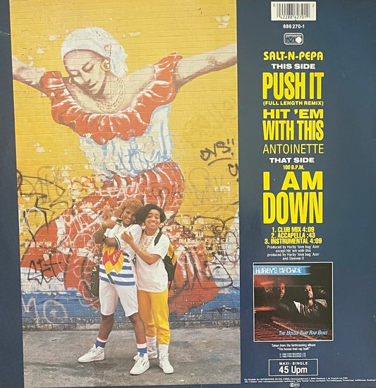 Salt-N-Pepa / Antoinette – Push It (Remix) / Hit 'Em With This / I Am Down | Orig. EU 1988