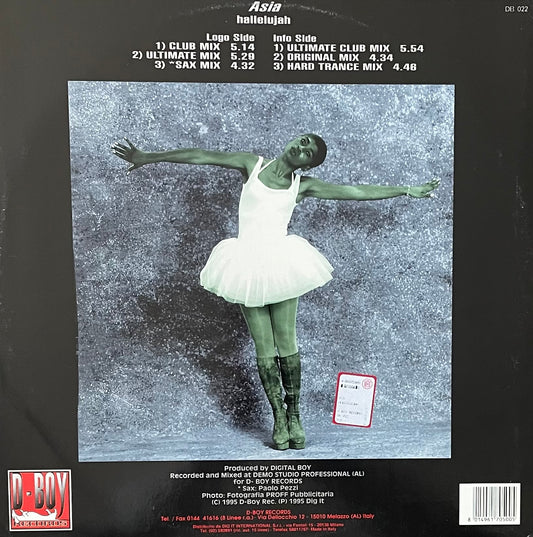 Asia – Hallelujah | Orig. ITA 1996 | Inkl. D-Boy Kollektionsprospekt