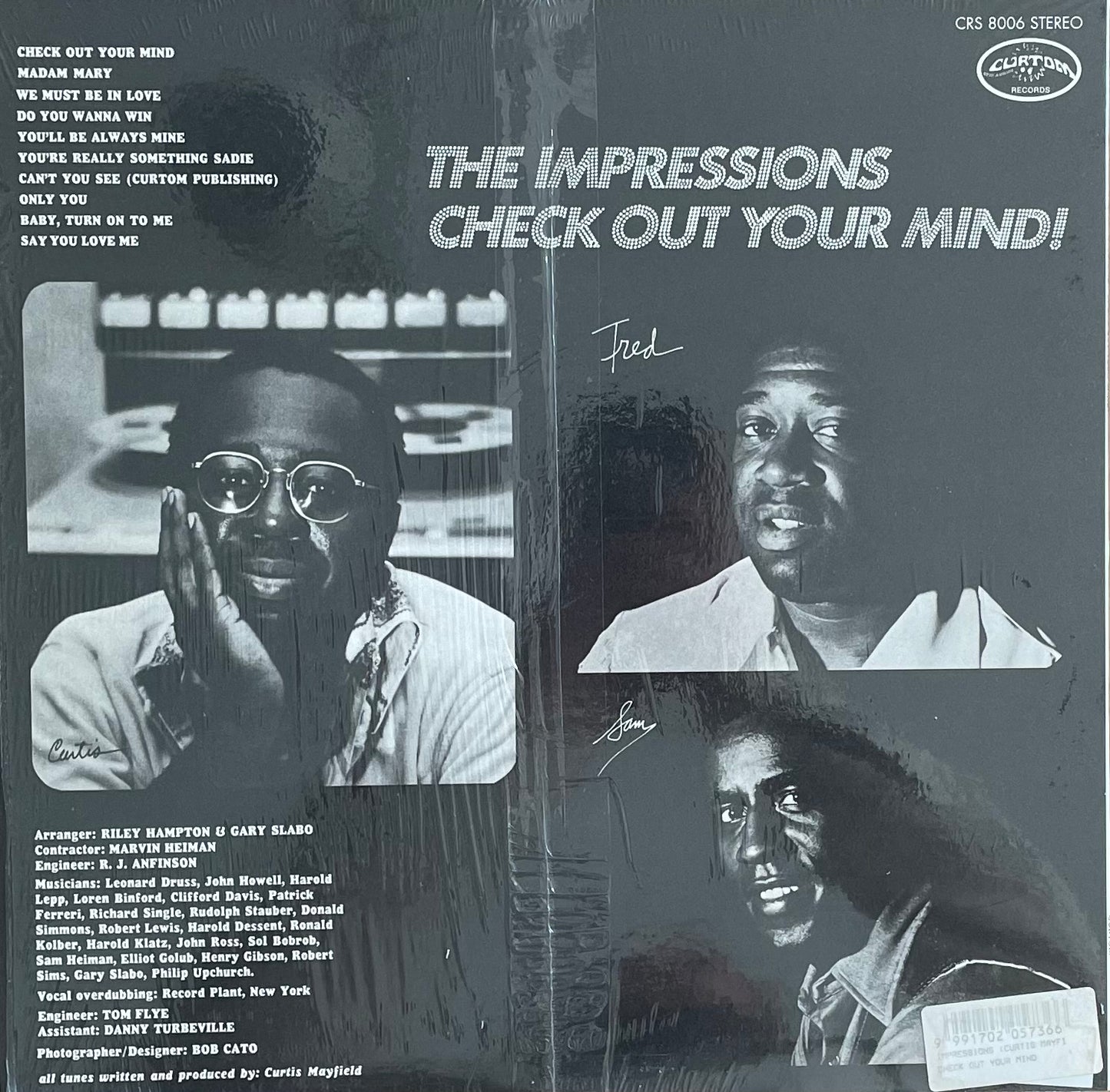The Impressions – Check Out Your Mind! | Reissue US | Unkown Year