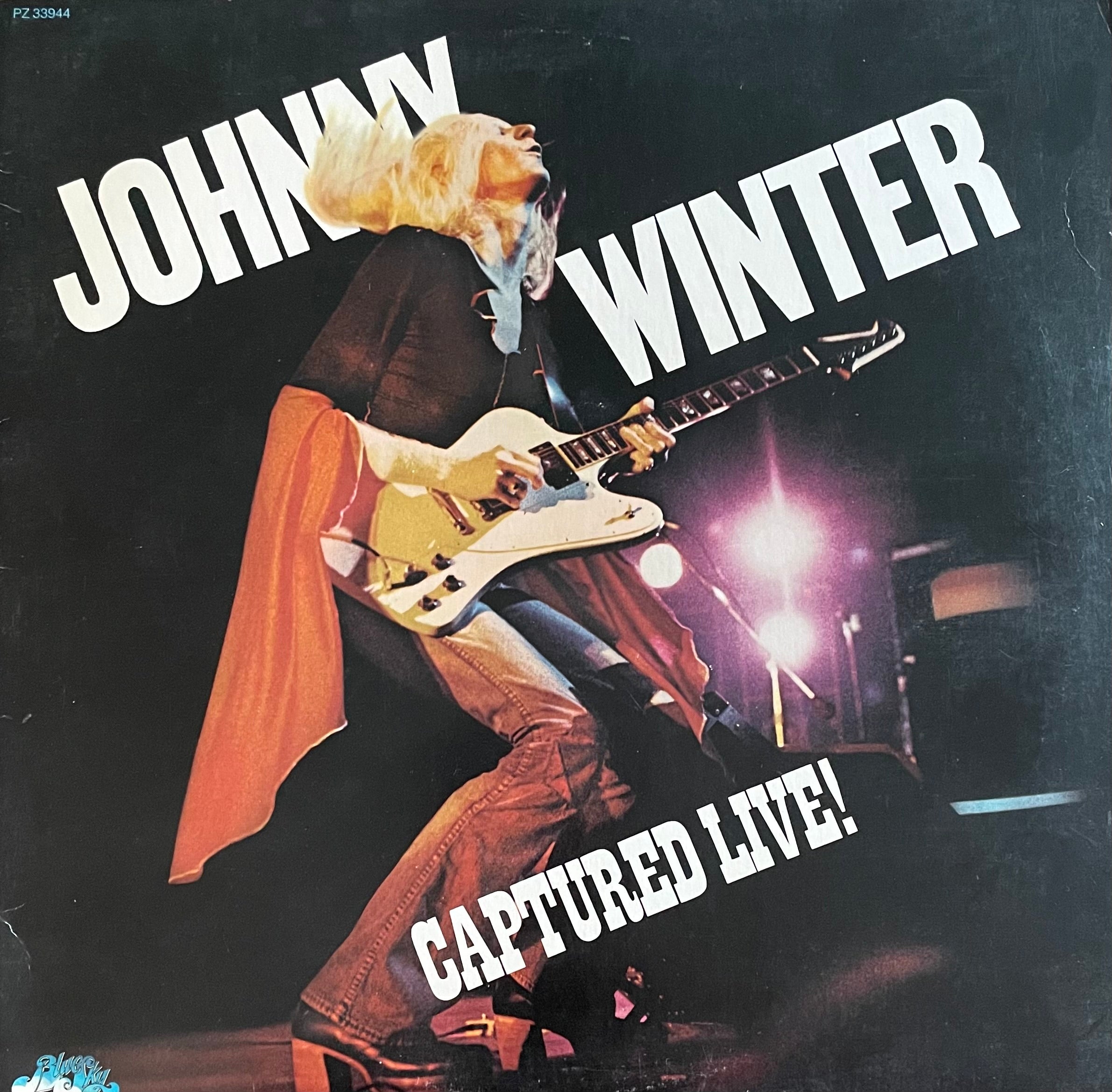Johnny Winter – Captured Live! | Orig. US 1976 | Blue Label
