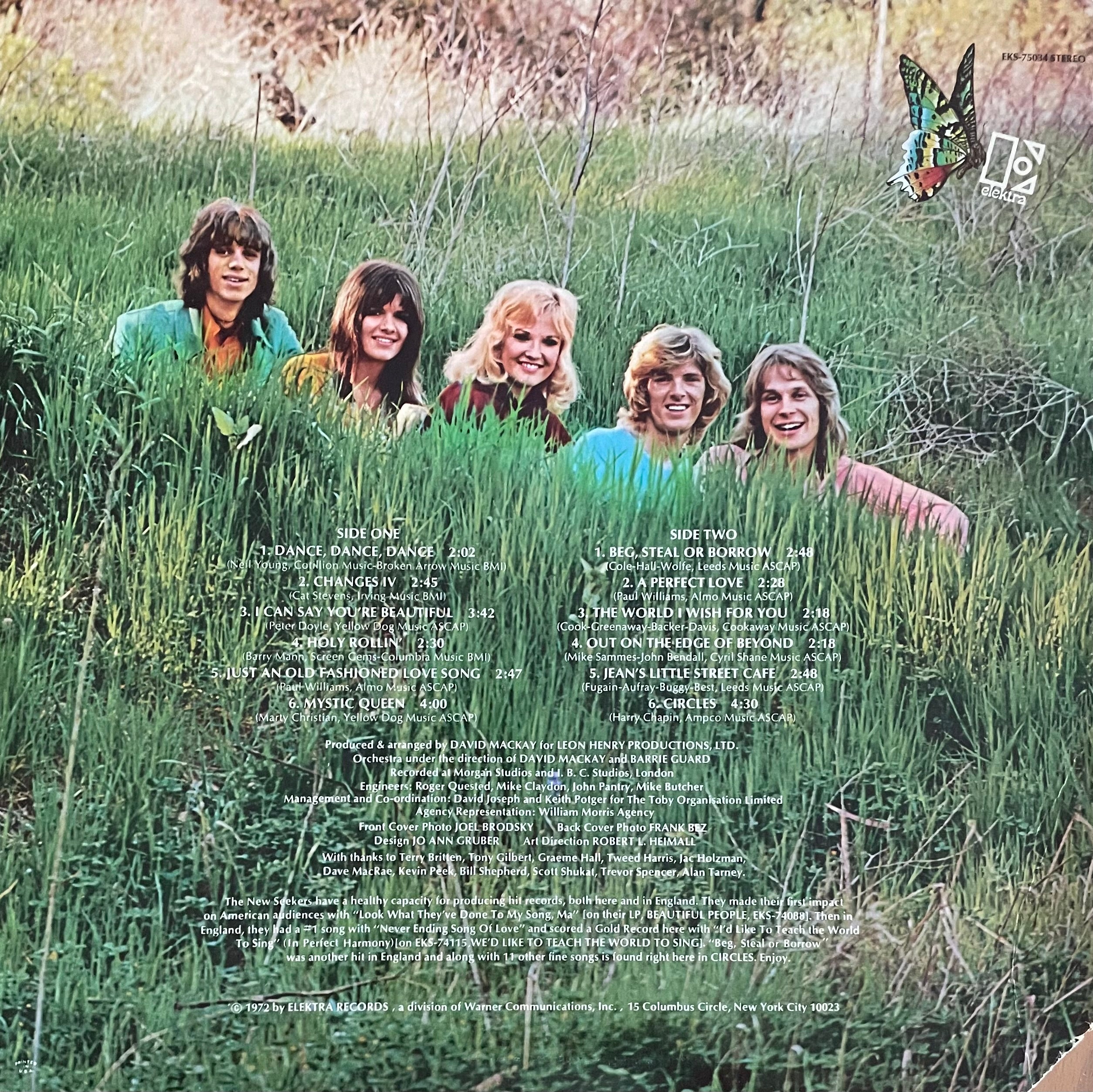 The New Seekers – Circles | Orig. US 1972