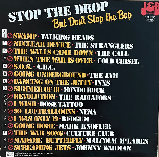 Various – Stop The Drop But Don't Stop The Bop | Orig. AUS 1985