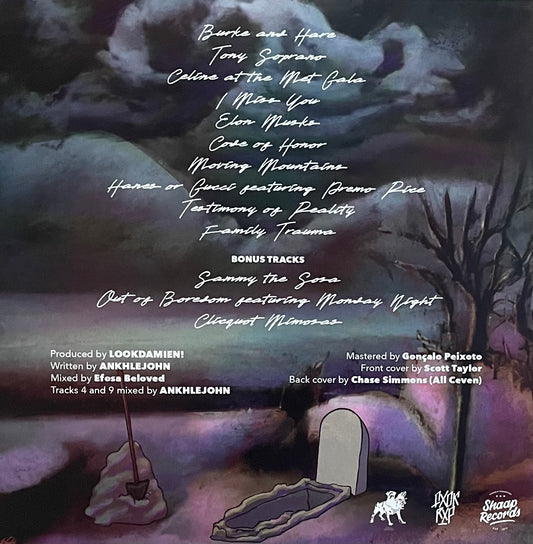 ANKHLEJOHN X LOOK DAMIEN! – The Dead Don't Die | Orig. GER 2023 | Grey Marble (Burning Ashes) | Limited to 250