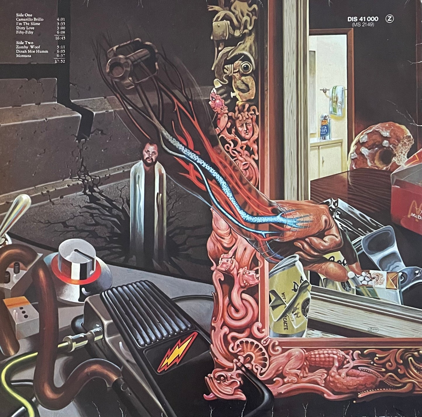 The Mothers Of Invention – Over-Nite Sensation | Reissue GER 1976 | Misprint Label