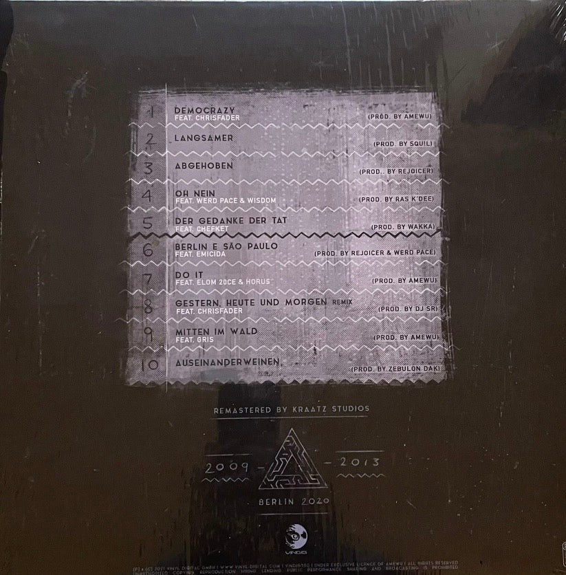 Amewu – 2009-2013 | Reissue GER 2001 | Limited to 300 | Silver Vinyl