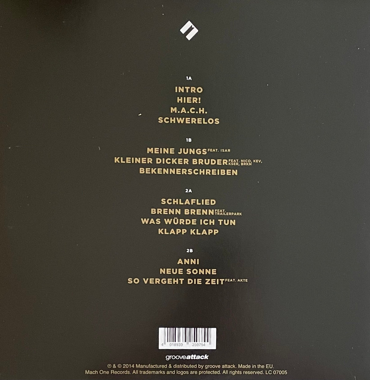 Mach One – M.A.C.H. | Orig. GER 2014