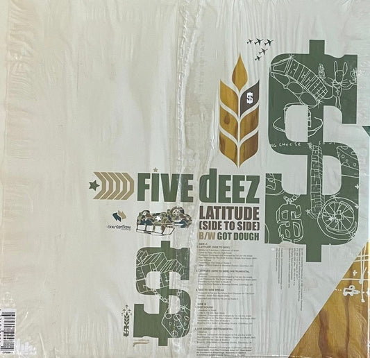 Five Deez – Latitude (Side To Side) B/W Got Dough | Orig. US 2001
