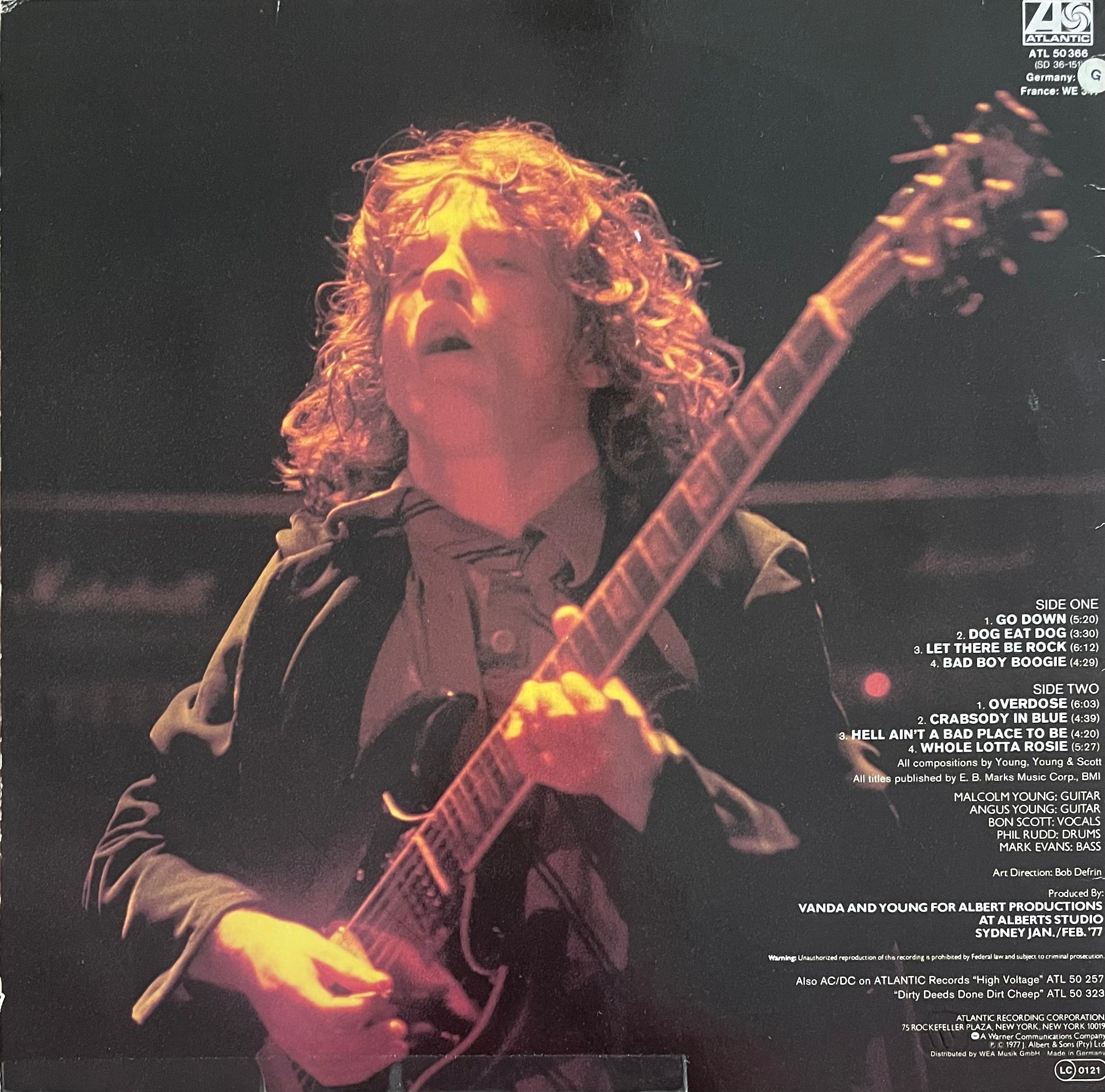 AC/DC – Let There Be Rock | Orig. GER 1977