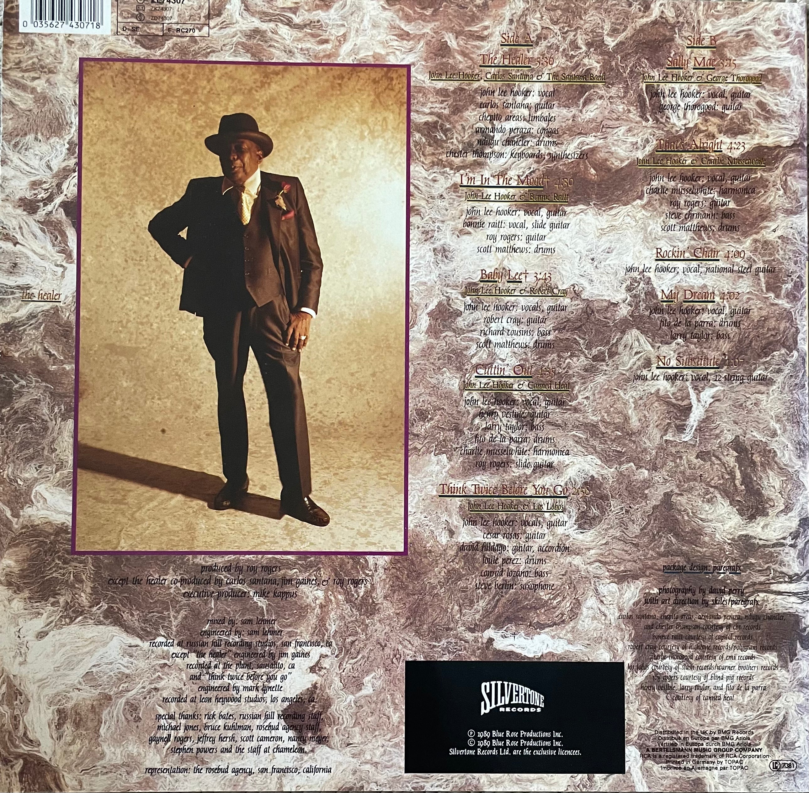 John Lee Hooker – The Healer | Orig. EU 1989