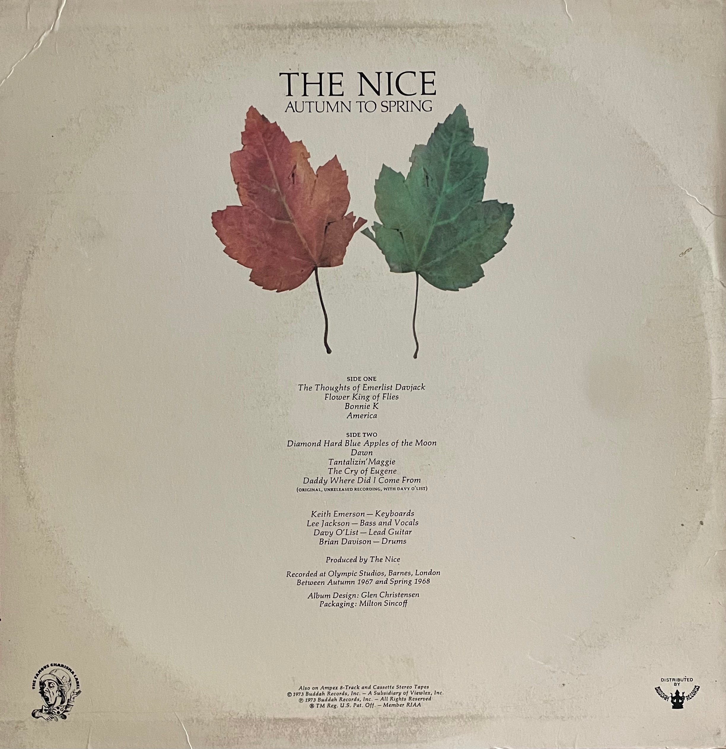 The Nice – Autumn To Spring | Orig. UK 1973