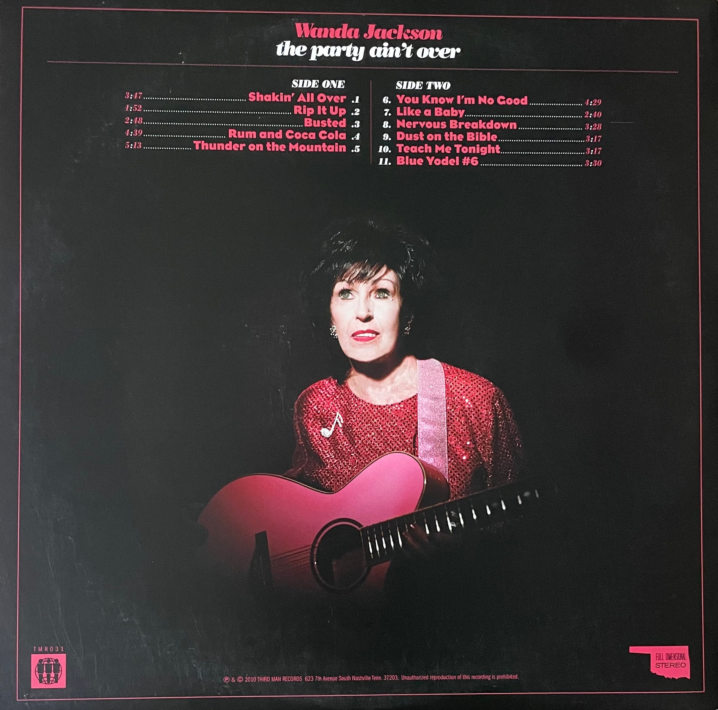 Wanda Jackson – The Party Ain't Over | Orig. US 2010