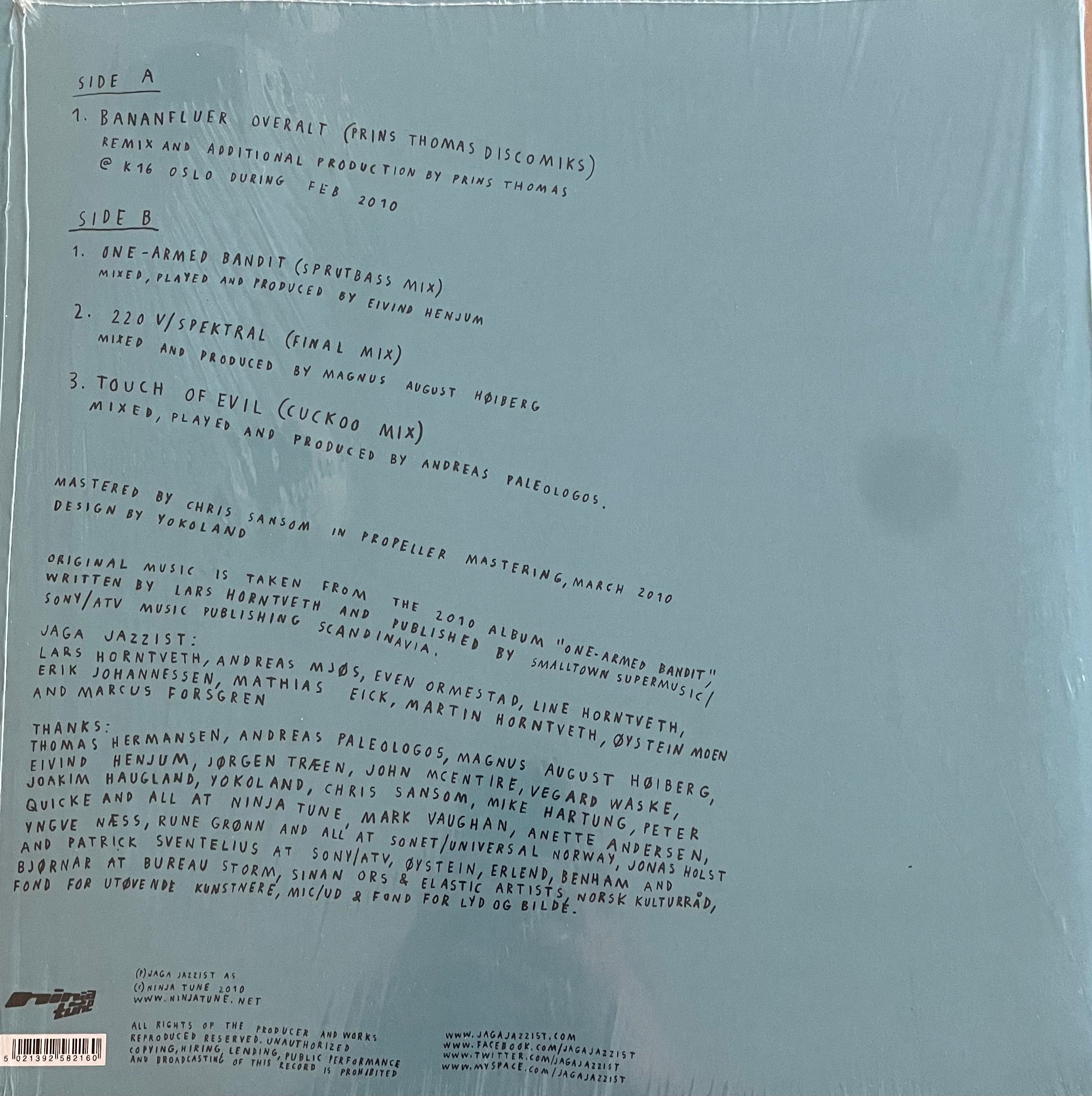 Jaga Jazzist – Bananfluer Overalt | Orig. UK 2010