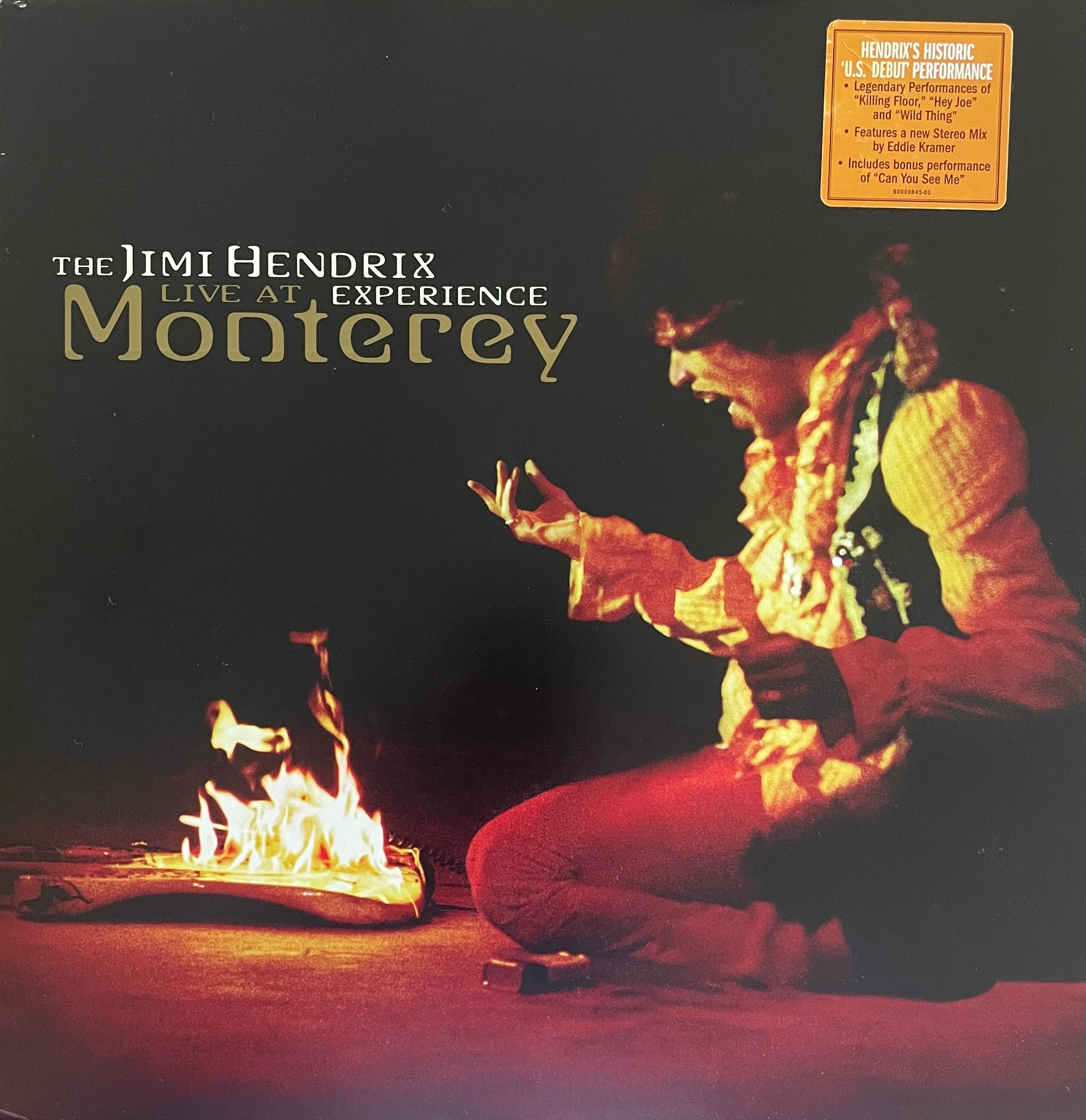 The Jimi Hendrix Experience – Live At Monterey | Reissue US 2007