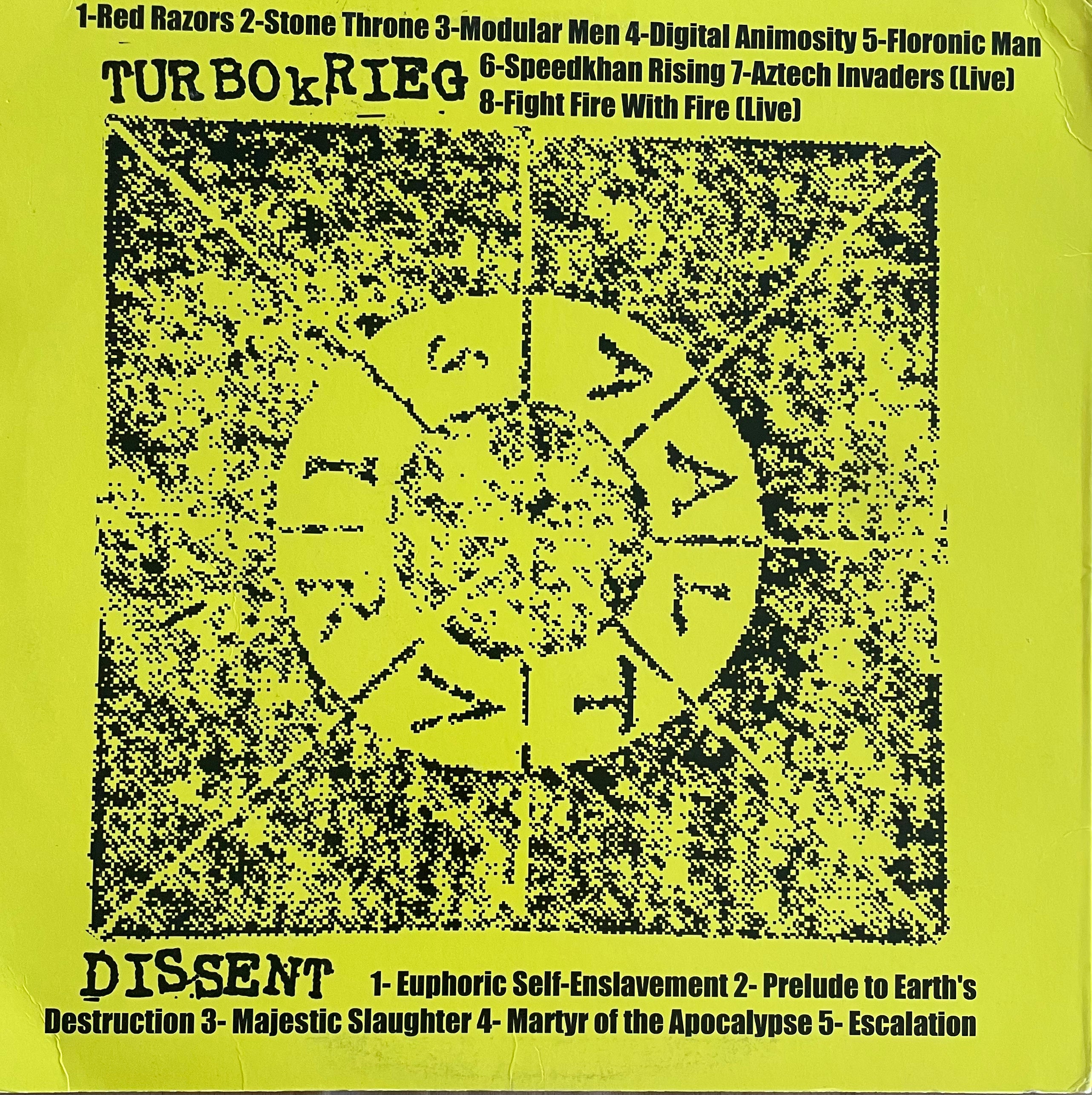 Türbokrieg / Dissent – Bayou City Blasters | Orig. US 2012