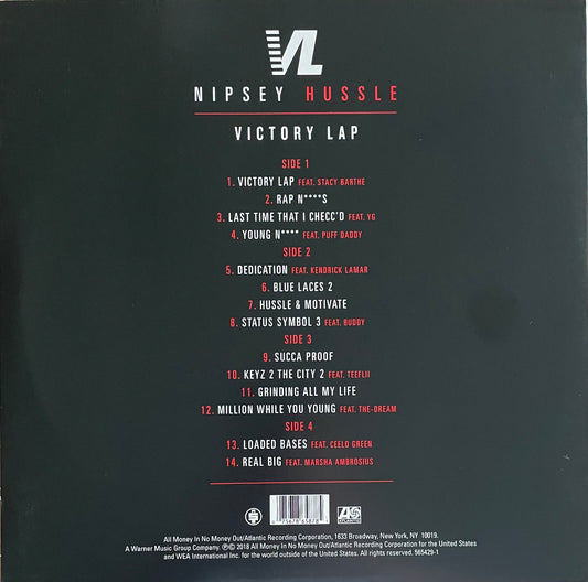 Nipsey Hussle – Victory Lap | Orig. US 2018
