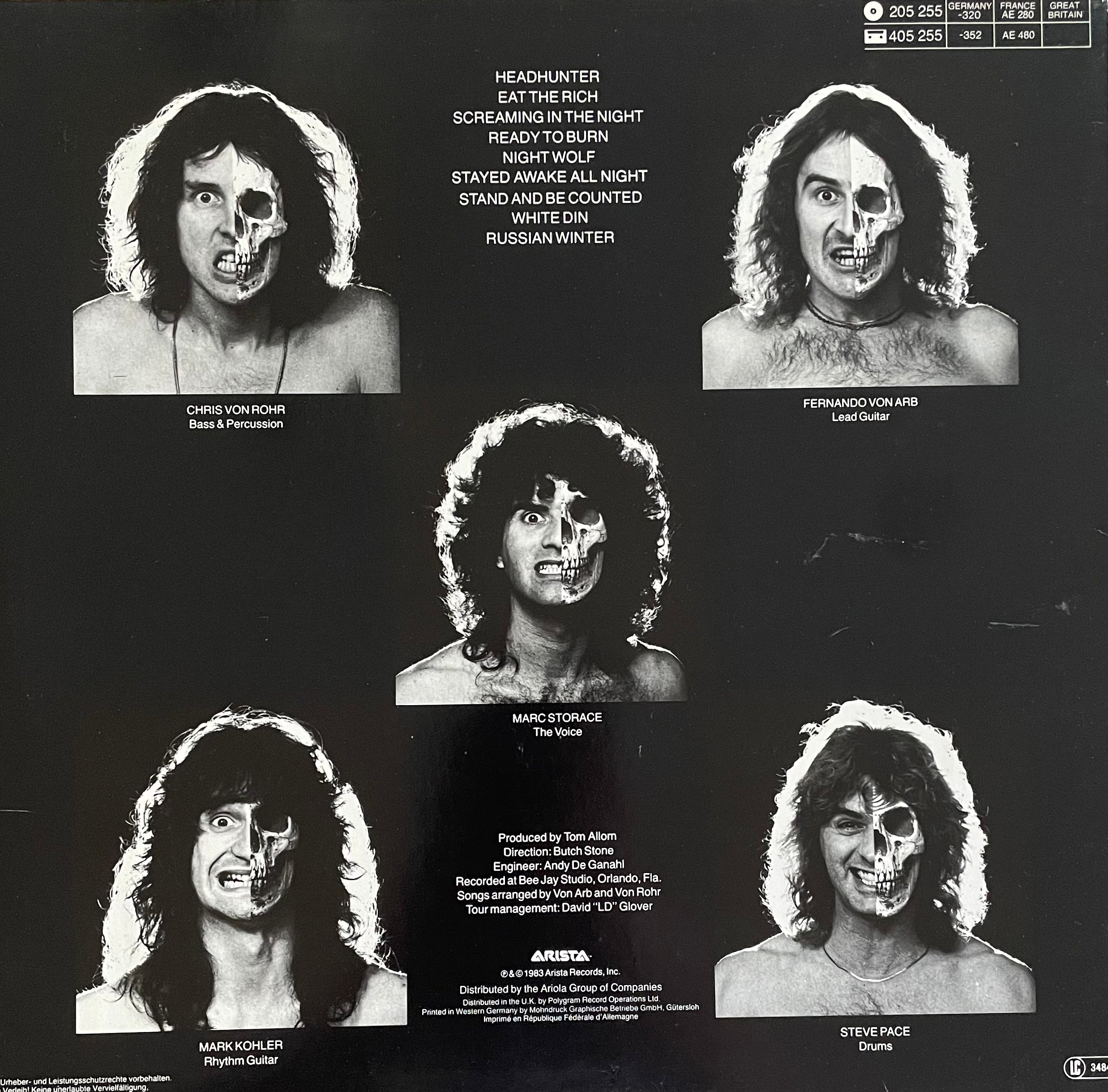 Krokus – Headhunter | Orig. EU 1983