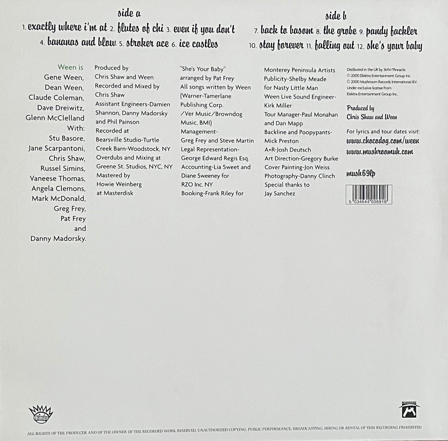 Ween – White Pepper | Orig. UK 2000